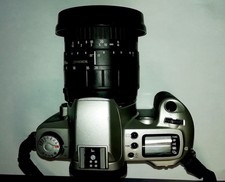 canon eos 500n mit Objektiv Sigma Zoom 28-200 mm