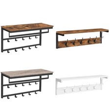 Wandgarderobe Garderobenhaken Wandregal Hängestange Wandmontiertes Hängeregal 