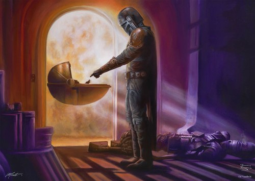 Thomas kinkade star wars - kinkade,