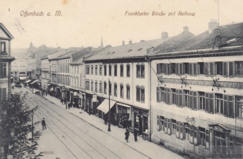 Offenbach frankfurter - ak,