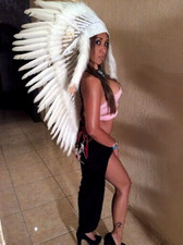 Federhaube Karneval Little Big