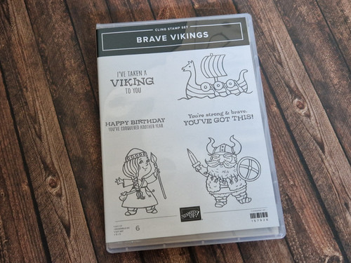 Stampin stempelset brave - stempelset, "brave