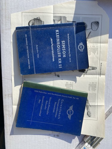 Betriebsanleitung simson 51 - betriebsanleitung, kr