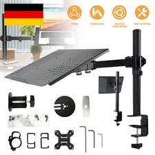 Laptop Halterung schwenkbar neigbar mit Notebook Tablet PC 13-32'' Monitorhalter