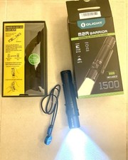 Olight M2R Warrior  mit OVP nie benutzt LED Taschenlampe 1500 Lumen