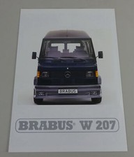 Prospekt / Broschüre Brabus Mercedes-Benz T1 209D Bremer Transporter 