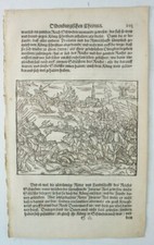 Kupferstich Original 1595 aus Oldenburgisch Chronicon H.Hamelmannum B-15470