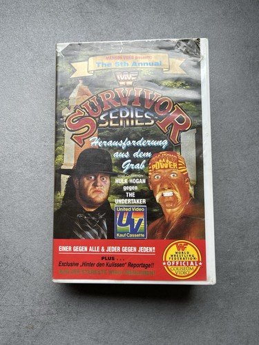 Wwf survivor series - vhs, hulk