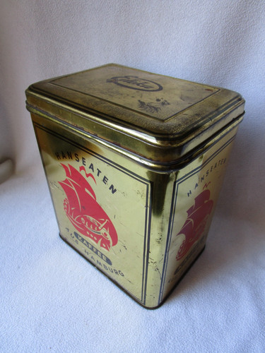 Alte große kaffeedose - alte,