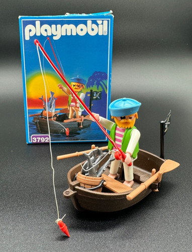 Playmobil vintage 3792 pirat - vintage,