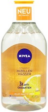 Nivea MIZELLENWASSER 400ml Make-Up Entferner alle Hauttypen Vitamin C + B3