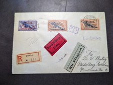 1922 Registered France Memel