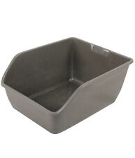 Kleintierzubehör Nagertoilette ca. 22 x 39 x 47 cm Kunststoff grau, Dehner