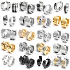 Herren Ohrringe Edelstahl