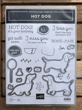 Stampin Up neues Stempelset  HOT DOG + STANZFORMEN, niedliche Dackel