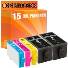 15 Patronen mit Chip für HP