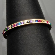 Rainbow Memory Goldring mit