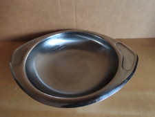 Servierschale silberfarben mit