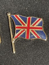 Flaggen Pin Großbritannien mit Butterfly Verschluss