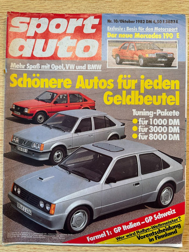 Sport auto ausgabe - auto, nr