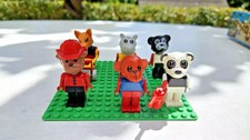 Lego Fabuland 6 Figuren