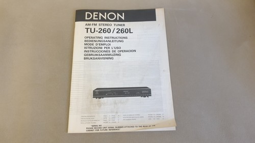 Denon 260 tu - denon, tu-260