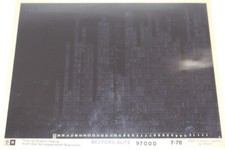 Opel Bedford Blitz - Ersatzteilkatalog auf Microfich Microfilm "07-1978"