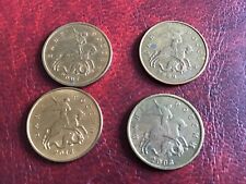 Russland, 4 * 10 Kopeken, 2003…..2012, Moskau