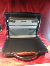Alter Samsonite Aktenkoffer Koffer Zahlenschloss Schwarz (5816R)