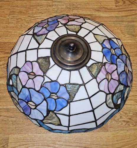 Tiffany deckenlampe rund aus - tiffany,