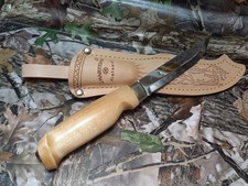 MARTTIINI LYNX 129  Gürtelmesser - Birke -  Lederscheide - NEU & ovp - 10001100