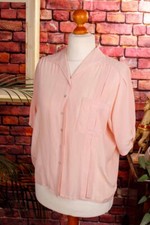 Vintage zarte Bluse 100% Seide