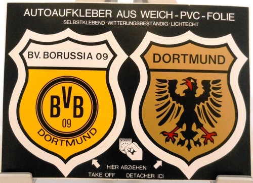 Aufkleber auto borussia - aufkleber,