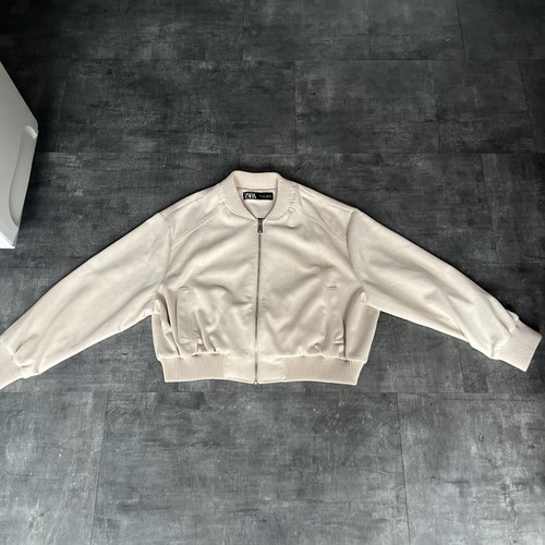 Zara kurz jacke - zara, sand