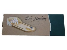 Depot Tisch-Bowling Spiel Boule Set Holz Mehrfarbig NEU