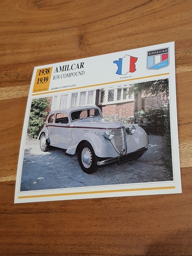 Amilcar b38 geschichte - amilcar,