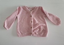 ROSA SÜßE STRICKJACKE