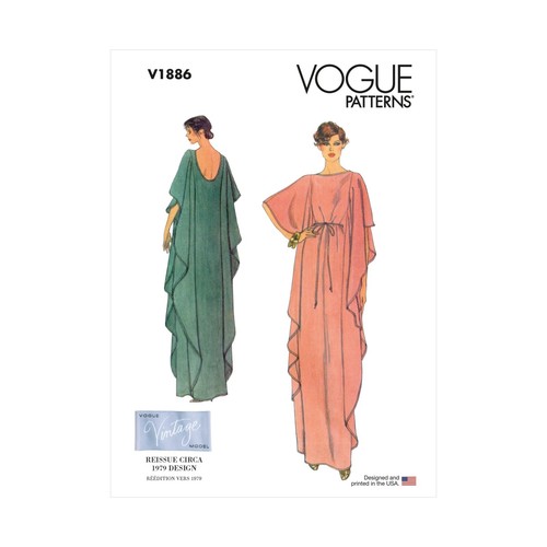 Vogue schnittmuster v1886 - vogue,