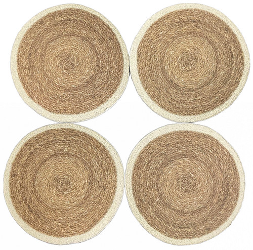 Puppenstube raffia tischsets - raffia,