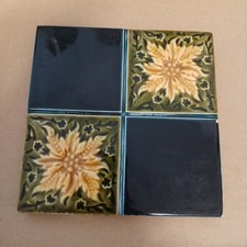 Jugendstil Fliese "Majolika" -