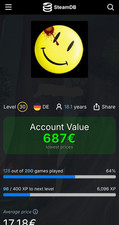 Steam Account - 2500€+