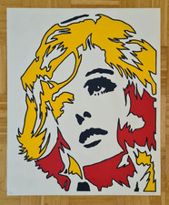 Werner Berges, Siebdruck auf Polyesterfolie, "Pop Art - Mannequin", 1969