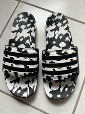Adidas Adilette Schwarz Weiß Gr. 42