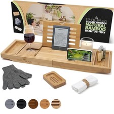 Badablage aus Holz, Badregal