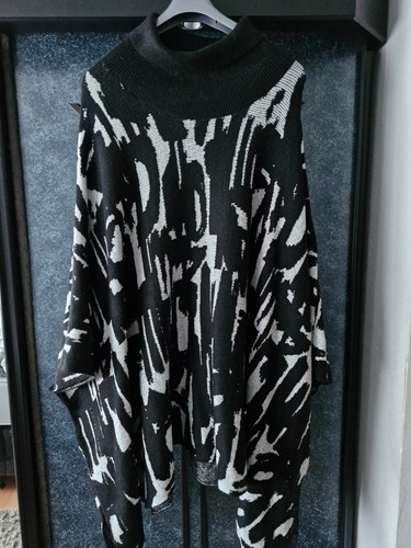 Damen woll poncho - damen,