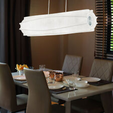 Hängeleuchte Deckenlampe Pendellampe chrom Wohnzimmerleuchte Cocoon weiß H 130cm