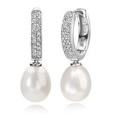 Materia Creolen mit Anhänger