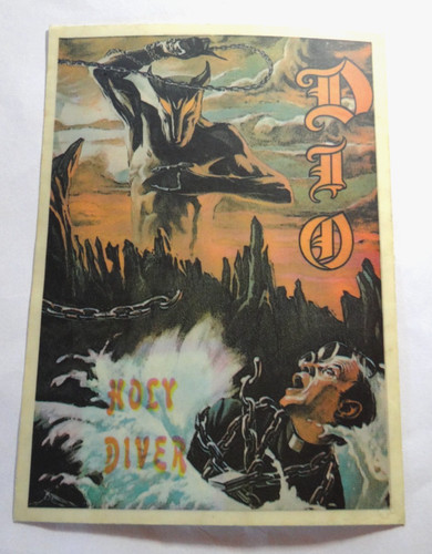 Cover aufkleber dio holy diver - cover-aufkleber,