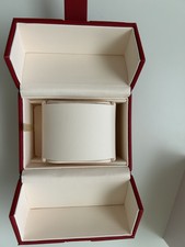 Omega Uhrenbox rot Neu 