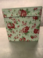 6 x IKEA DRÖNA Box ( Fach aus Textil, geblümt mit Rosen ) für KALLAX Regal